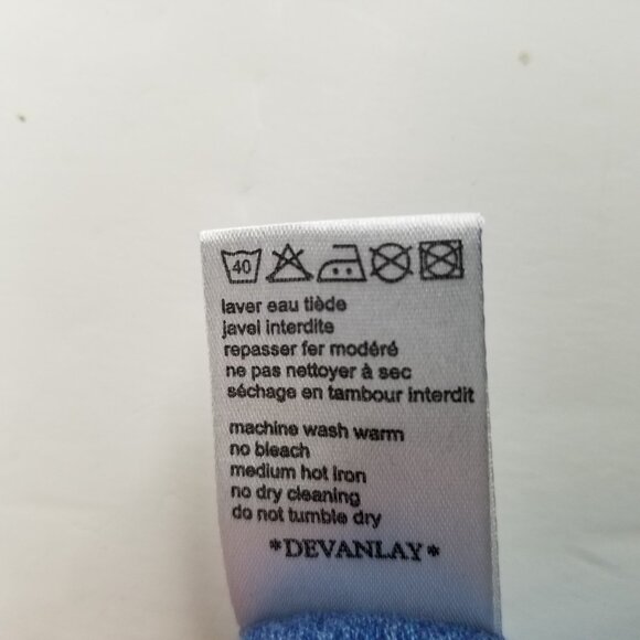 Lacoste Classic Fit Blue Short Sleeve  Mens Polo Shirt Size 8 / 3XL - Picture 9 of 9